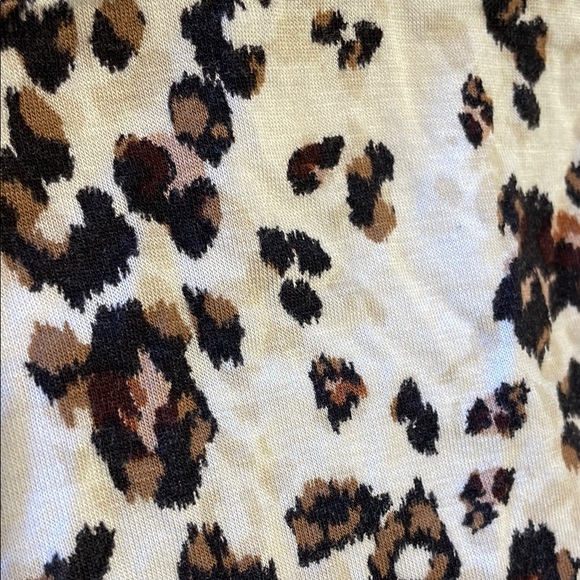 Maurices Striped and Leopard Print Tank Top - Brown - Picture 4 of 5